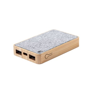 Bralty - 5000 mAh. 2 Sorties USB. Sortie et Entrée Type C | Polyester 