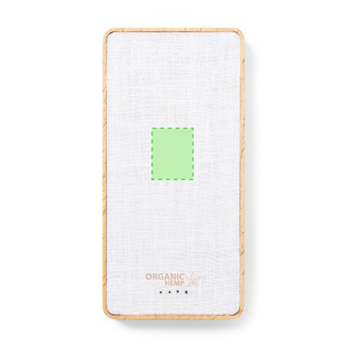 Meskat - 8000 mAh. 2 Sorties USB. Sortie et Entrée Type C | Chanvre Or