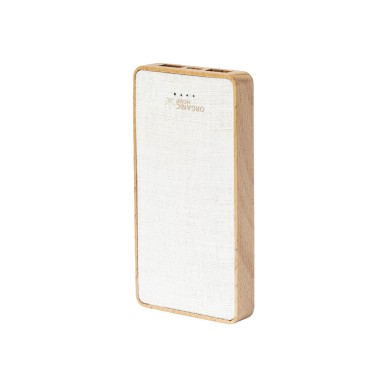 Meskat - 8000 mAh. 2 Sorties USB. Sortie et Entrée Type C | Chanvre Or