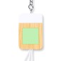 Brestin - Connexion Micro USB, Type C et Lightning 5V DC 2.4A | Bambou/ Extrait Marbre