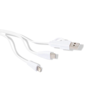 Brestin - Connexion Micro USB, Type C et Lightning 5V DC 2.4A | Bambou