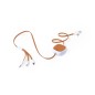 Sherat RCS - Câble Extensible. Connexion Micro USB, Type C et Lightning 5V DC 2.4A | Cuir Recyclé/ ABS Recyclé