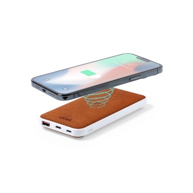 Yerry RCS - Drahtlos 10W. 8000 mAh. 1 USB und 1 Typ C Ausgänge. Micro 