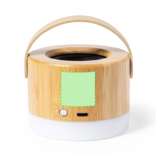 Durbal - Led Lichter. Bluetooth Anschluss. Schallleistung 3W. Batterie 300 mAh | Bambus