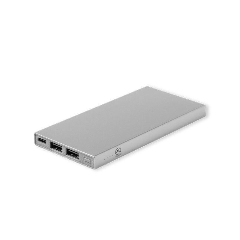 Ginval - 4000 mAh. 2 USB Ausgänge. Typ C Ausgänge und Eingang | Reclycling Aluminium