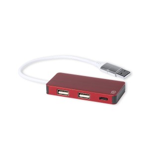 Kalat - 1 Typ C Hub. 2 Hubs USB 2.0 | Reclycling Aluminium