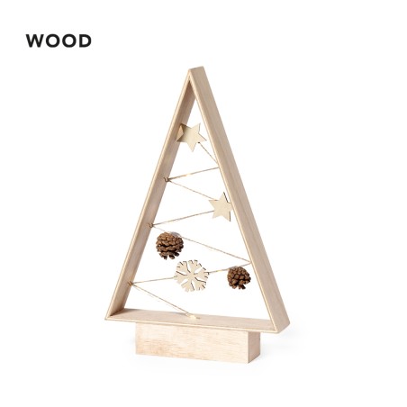 Allurex - 8 Leds. 2 Piles AAA Non Incluses | Bois