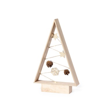 Allurex - 8 Leds. 2 Piles AAA Non Incluses | Bois