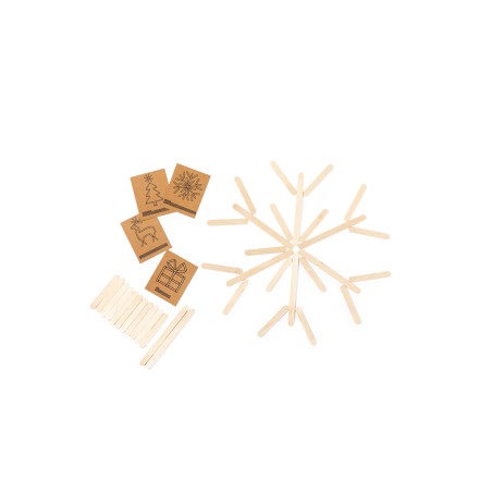 Aleko - 36 Pièces. Étui Coton | Bois