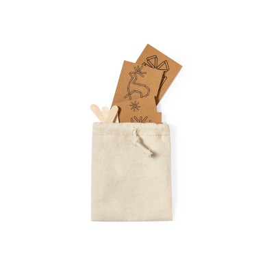 Aleko - 36 Pièces. Étui Coton | Bois