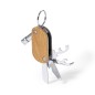 Polty - 1 Led. 9 Fonctions. Piles Bouton Incluses | Bois/ Acier Inox Polty - 1 Led. 9 Fonctions. Piles Bouton Incluses | Bois/ Acier Inox