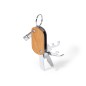 Polty - 1 Led. 9 Fonctions. Piles Bouton Incluses | Bois/ Acier Inox Polty - 1 Led. 9 Fonctions. Piles Bouton Incluses | Bois/ Acier Inox