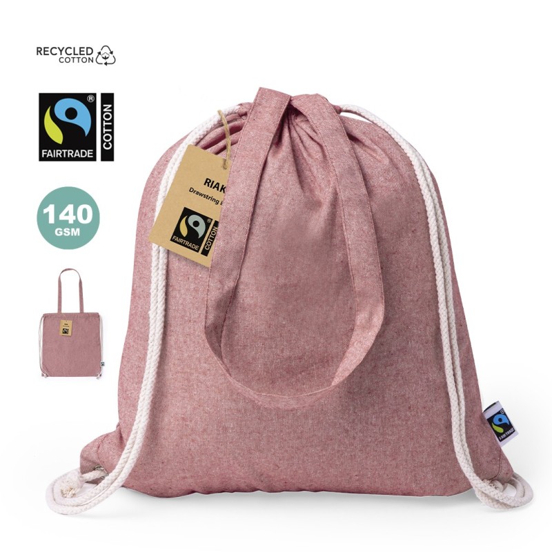 Sac à  Dos Riak  avec logo personnalisé Fairtrade