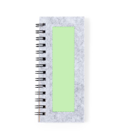 Aurat - Bloc 30 Feuilles. 25 Notes Adhésives 4,5 x 4,5 cm. 125 Mini Notes Adhésives 1,2 x 4,5 cm | Feutrine RPET
