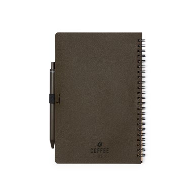 Alanna - 80 Feuilles. Stylo Fibre de café/ PP Incluse | Fibre de café/