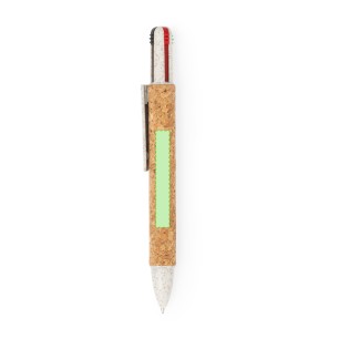 Stello - Écriture 4 Couleurs | Liège/ Paille de Blé/ ABS