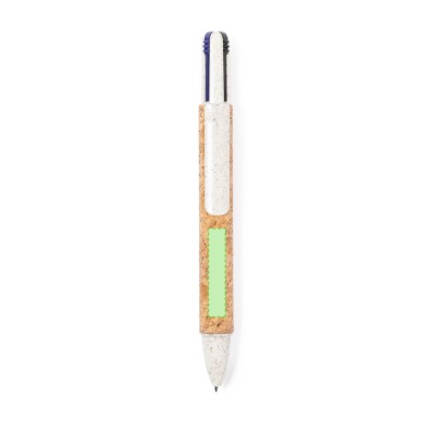 Stello - Écriture 4 Couleurs | Liège/ Paille de Blé/ ABS