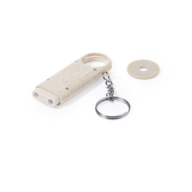 Evelyn - 2 Leds. Knopfzellen Inklusive | Weizenstroh/ ABS
