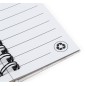 Sorduk - Bloc 30 Feuilles. 25 Notes Adhésives 4,5 x 4,4 cm. 125 Mini Notes Adhésives 1,5 x 4,3 cm | Paille de Blé/ PP