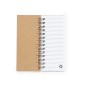 Sorduk - Bloc 30 Feuilles. 25 Notes Adhésives 4,5 x 4,4 cm. 125 Mini Notes Adhésives 1,5 x 4,3 cm | Paille de Blé/ PP