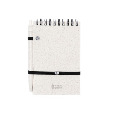 Fanny - 70 Feuilles. Stylo Paille de Blé/ ABS Incluse | Paille de Blé/