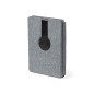 Morrison - Chargeur Sans Fil 10W. Power Bank 5000 mAh. Bloc 65 Feuilles. Sortie et Entrée Type C | Polyester 300D RPET