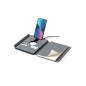 Morrison - Chargeur Sans Fil 10W. Power Bank 5000 mAh. Bloc 65 Feuilles. Sortie et Entrée Type C | Polyester 300D RPET