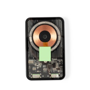 Bramson - Drahtlos 15W. Magnetisch. 5000 mAh. 2 USB Ausgänge. Typ C Ausgänge und Eingang