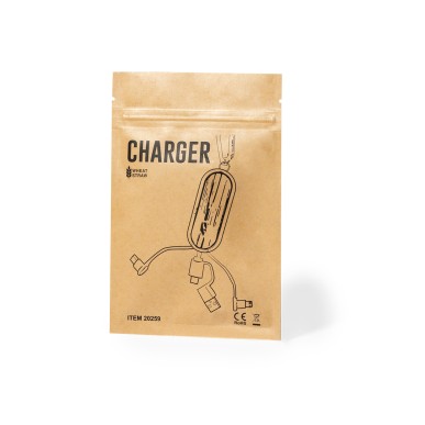 Abby - Anschluss Micro USB, Typ C und Lightning 5V DC 2A | Weizenstroh