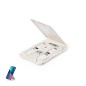 Lee - Convient au transfert de données. Connexion Micro USB, Type C et Lightning 5V DC 3A. Outil d'Éjection de Carte SIM Incluse Lee - Convient au transfert de données. Connexion Micro USB, Type C et Lightning 5V DC 3A. Outil d'Éjection de Carte SIM Incluse
