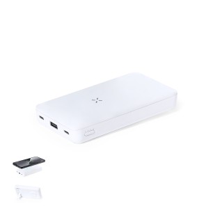 Barry - Drahtlos 15W. 5000 mAh. USB Ausgänge. 2 Typ C Ausgänge und Ein