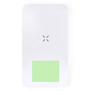 Barry - Drahtlos 15W. 5000 mAh. USB Ausgänge. 2 Typ C Ausgänge und Ein