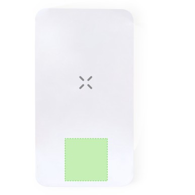 Barry - Drahtlos 15W. 5000 mAh. USB Ausgänge. 2 Typ C Ausgänge und Ein