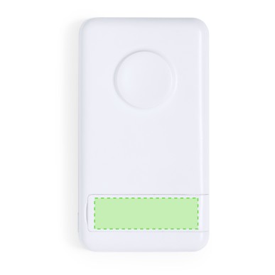 Barry - Drahtlos 15W. 5000 mAh. USB Ausgänge. 2 Typ C Ausgänge und Ein