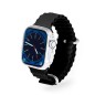 Connor - Bluetooth Anschluss. 1,83" TFT Screen. Drahtlos Wiederaufladbar. Batterie 180 mAh | Silikonarmband
