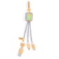 Braxton - Anschluss Micro USB, Typ C und Lightning 5V DC 2.4A | Filz RPET/ Bambus