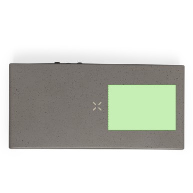 Barret - Drahtlos Ladegerät 10W. Einstellbare Lichtintensität. USB Ans