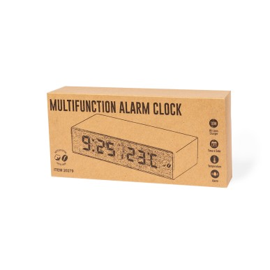 Barret - Drahtlos Ladegerät 10W. Einstellbare Lichtintensität. USB Ans