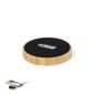 Beckett - Led Lichter. Drahtlos 15W | Bambus
