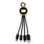 Lawrence - Led Lichter. Anschluss Micro USB, Typ C und Lightning 5V DC 2.4A | Bambus