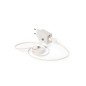 Pylot - Ladegerätkabel Geeignet für die datenübertragung, Ausziehbares Kabel, Anschluss Micro USB, Typ C und Lightning 9V DC 2.1
