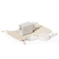 Pylot - Ladegerätkabel Geeignet für die datenübertragung, Ausziehbares Kabel, Anschluss Micro USB, Typ C und Lightning 9V DC 2.1