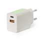 Pylot - Ladegerätkabel Geeignet für die datenübertragung, Ausziehbares Kabel, Anschluss Micro USB, Typ C und Lightning 9V DC 2.1