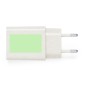 Pylot - Ladegerätkabel Geeignet für die datenübertragung, Ausziehbares Kabel, Anschluss Micro USB, Typ C und Lightning 9V DC 2.1