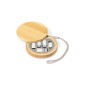 Chaconix - Geeignet für die datenübertragung. Anschluss Micro USB, Typ C und Lightning 5V DC 3A | Bambus/ Weizenstroh/ ABS