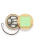 Chaconix - Geeignet für die datenübertragung. Anschluss Micro USB, Typ C und Lightning 5V DC 3A | Bambus/ Weizenstroh/ ABS