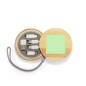 Chaconix - Geeignet für die datenübertragung. Anschluss Micro USB, Typ C und Lightning 5V DC 3A | Bambus/ Weizenstroh/ ABS
