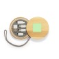 Chaconix - Geeignet für die datenübertragung. Anschluss Micro USB, Typ C und Lightning 5V DC 3A | Bambus/ Weizenstroh/ ABS