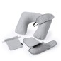 Alkes - 3 Teile. Pantoffeln Rutschfest. Einheitsgrösse 36-43. Polyester RPET Etui | Polyester
