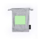Alkes - 3 Teile. Pantoffeln Rutschfest. Einheitsgrösse 36-43. Polyester RPET Etui | Polyester